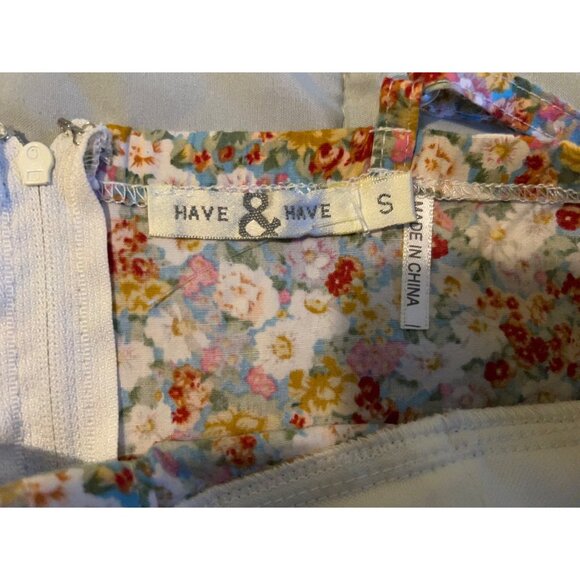Have &Have Women Floral Short Jumpsuit Size S Casual Romper Summer Beach Playsui - Picture 7 of 11